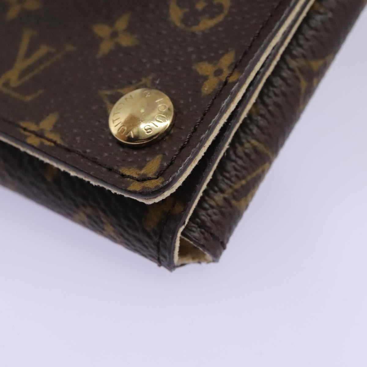 Louis Vuitton Case Jewelry Box Canvas Multicolour Canvas Wallets Accessory (Pre-Owned)