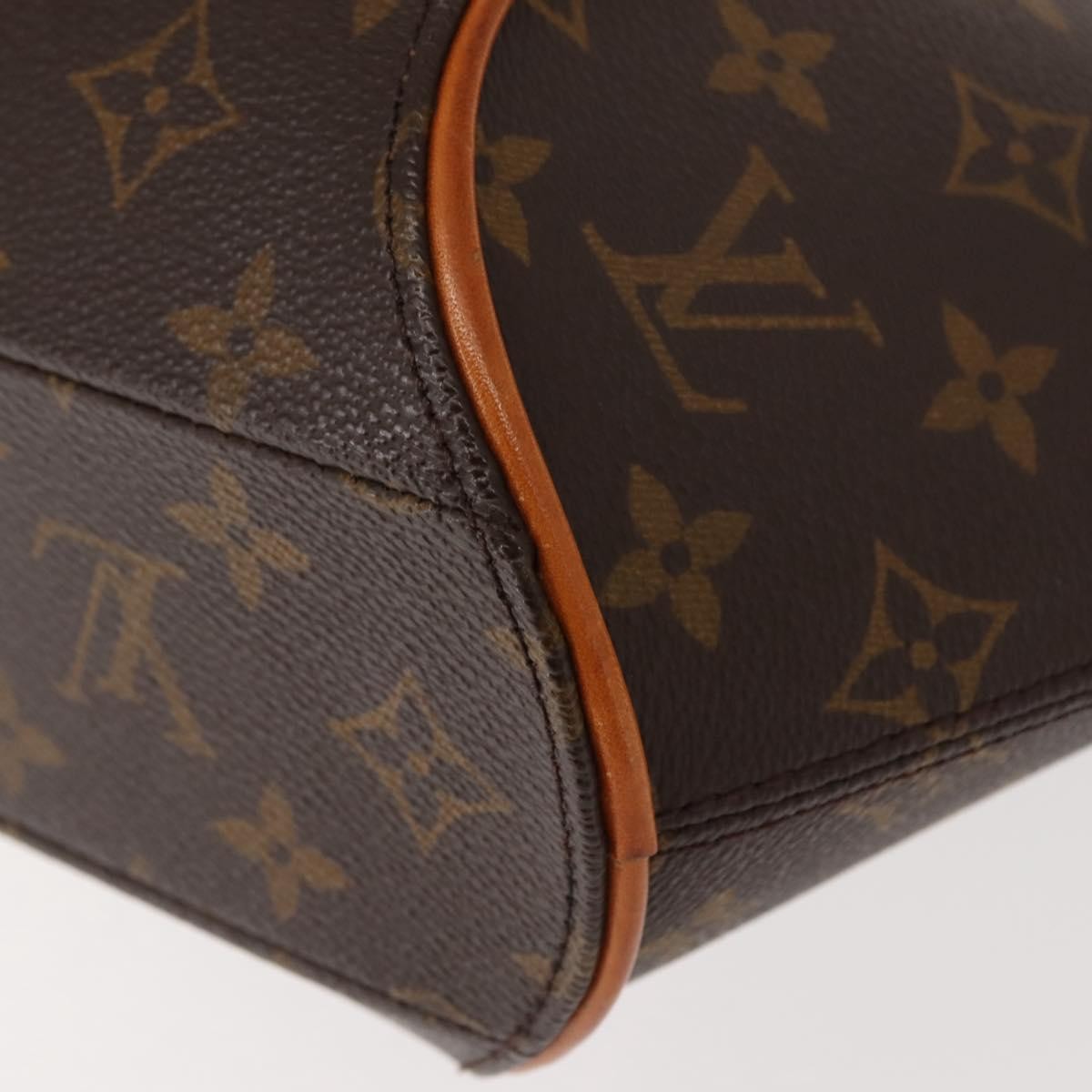 Louis Vuitton Ellipse Bag Monogram Canvas Brown Canvas Handbag (Pre-Owned)