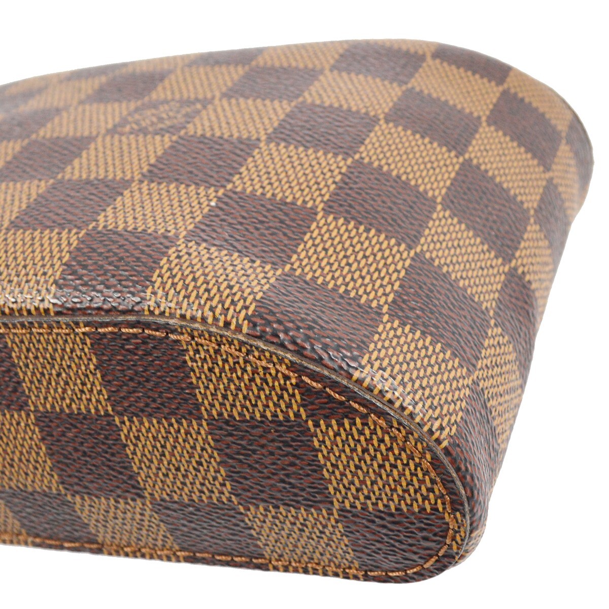Louis Vuitton Geronimos Waist Bag Damier Brown Canvas Shoulder Bag Bag (Pre-Owned)