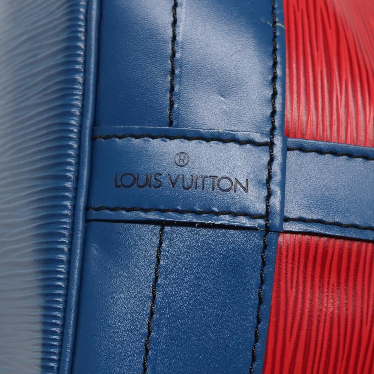 Louis Vuitton Bicolor Noe Handbag Epi Leather Red Leather Bag (Pre-Owned)