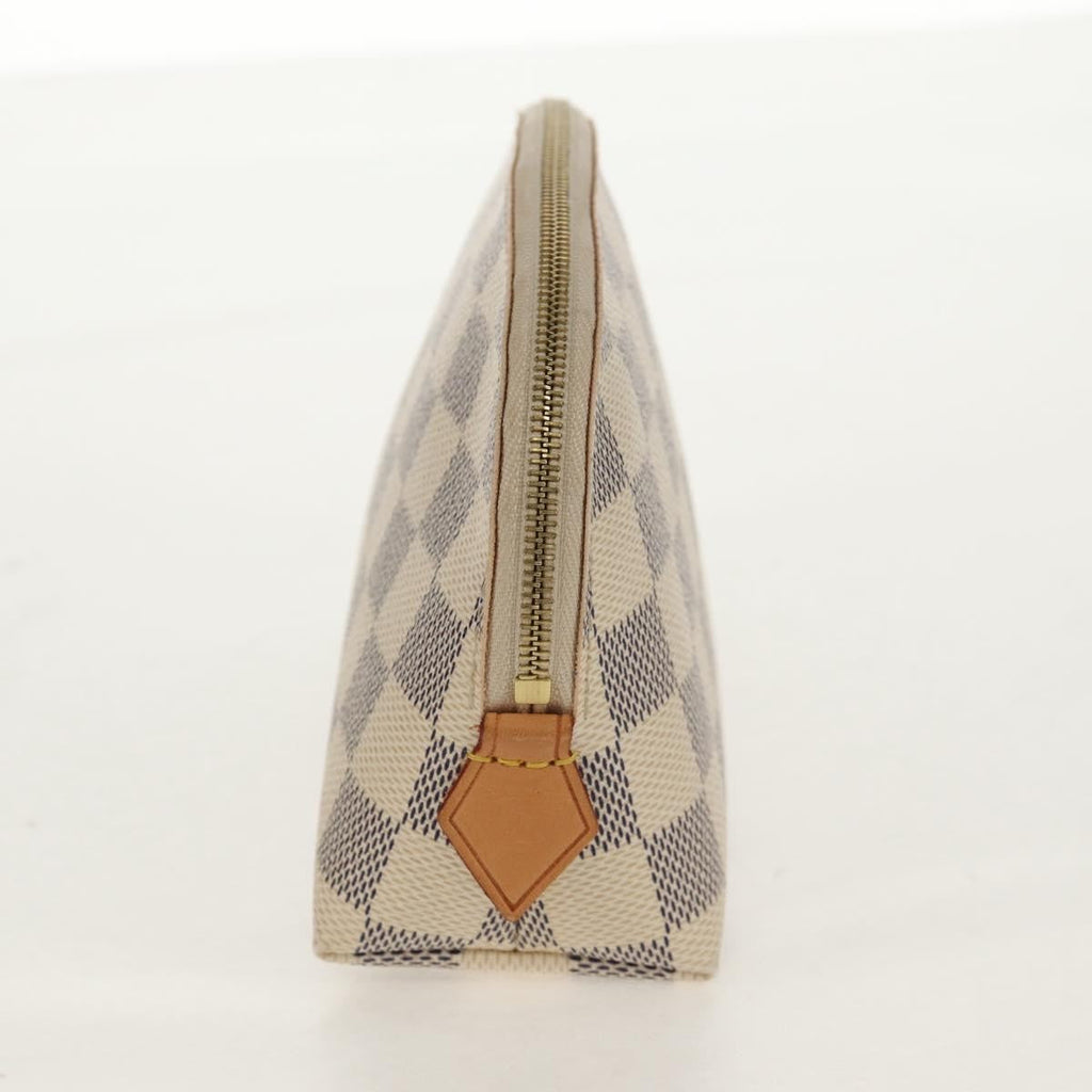 Louis Vuitton Cosmetic Pouch Damier Beige Canvas Clutche & Pouche Bag (Pre-Owned)
