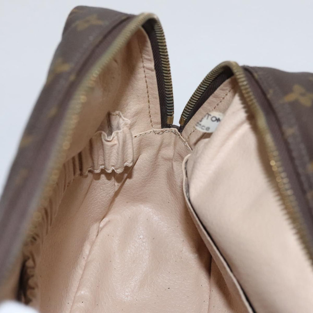 Louis Vuitton Trousse Toiletry Pouch Monogram Canvas Brown Canvas Toiletry Case Accessory (Pre-Owned)