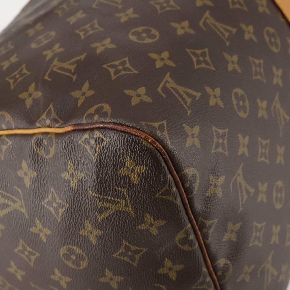 Louis Vuitton Keepall Bag Monogram Canvas Brown Canvas Travel Bag Bag (Pre-Owned)