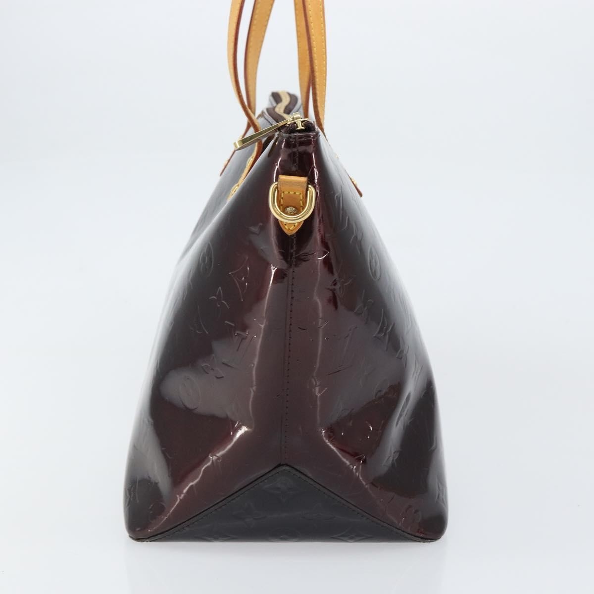 Louis Vuitton Bellevue Handbag Monogram Vernis Brown Patent_Leather Tote Bag Bag (Pre-Owned)