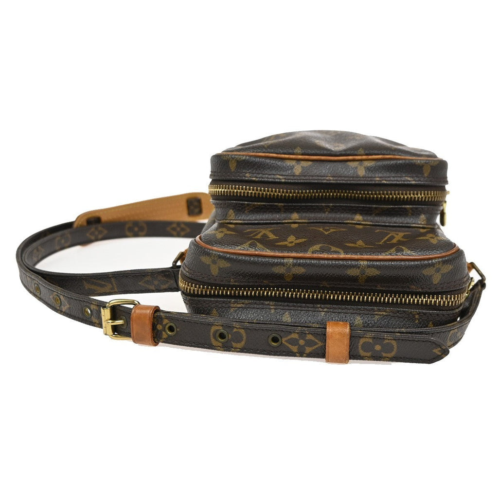 Louis Vuitton Amazone Bag Monogram Canvas Brown Canvas Shoulder Bag Bag (Pre-Owned)