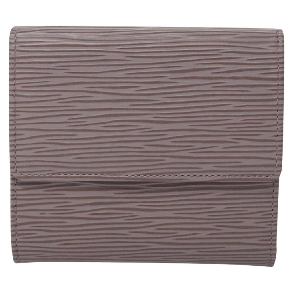 Louis Vuitton Elise Wallet Epi Leather Purple Leather Wallets Accessory (Pre-Owned)