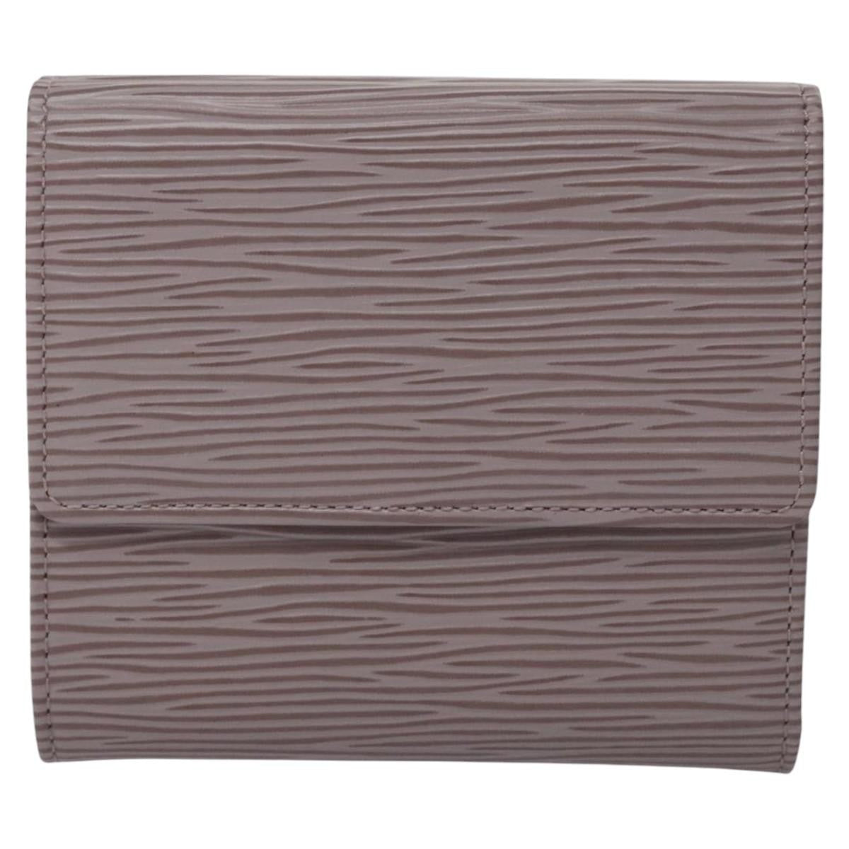 Louis Vuitton Elise Wallet Epi Leather Purple Leather Wallets Accessory (Pre-Owned)