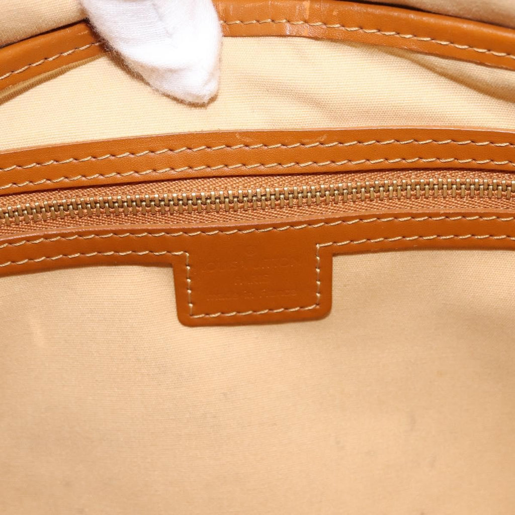 Louis Vuitton Lucille Handbag Mini Lin Beige Canvas Tote Bag Bag (Pre-Owned)