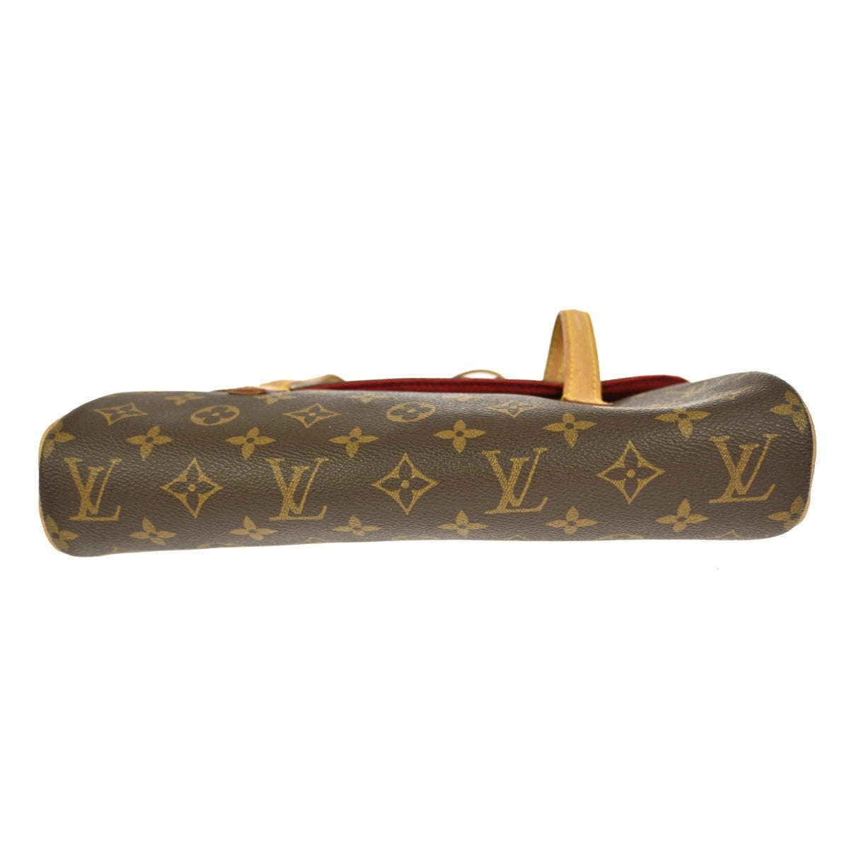 Louis Vuitton Sonatine Handbag Monogram Canvas Brown Canvas Handbag (Pre-Owned)