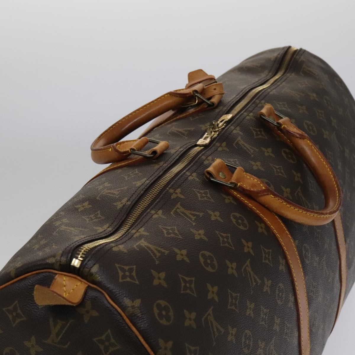 Louis Vuitton Keepall Bag Monogram Canvas Multicolour Canvas Bag (Pre-Owned)