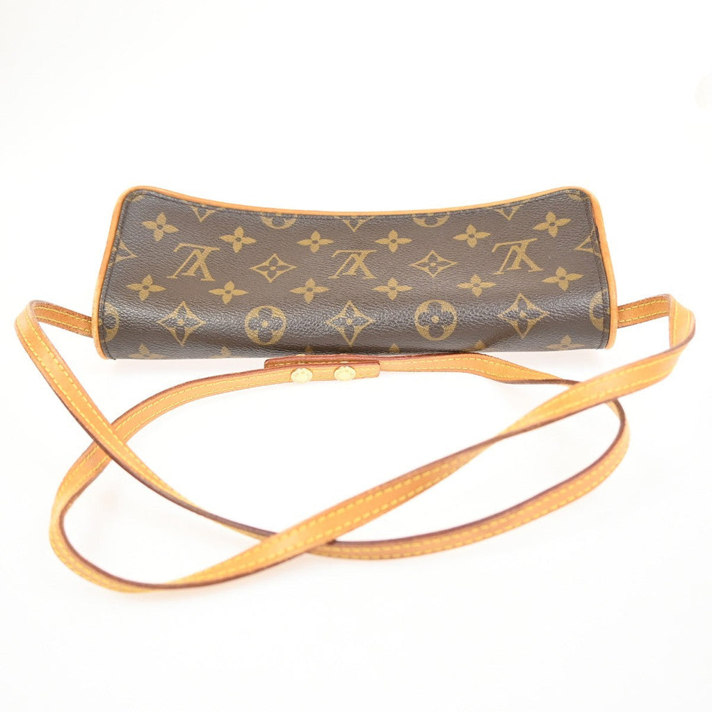 Louis Vuitton Twin Handbag Monogram Canvas Brown Canvas Clutche & Pouche Bag (Pre-Owned)