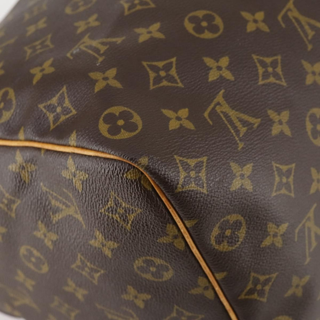 Louis Vuitton Keepall Bag Monogram Canvas Brown Canvas Travel Bag Bag (Pre-Owned)