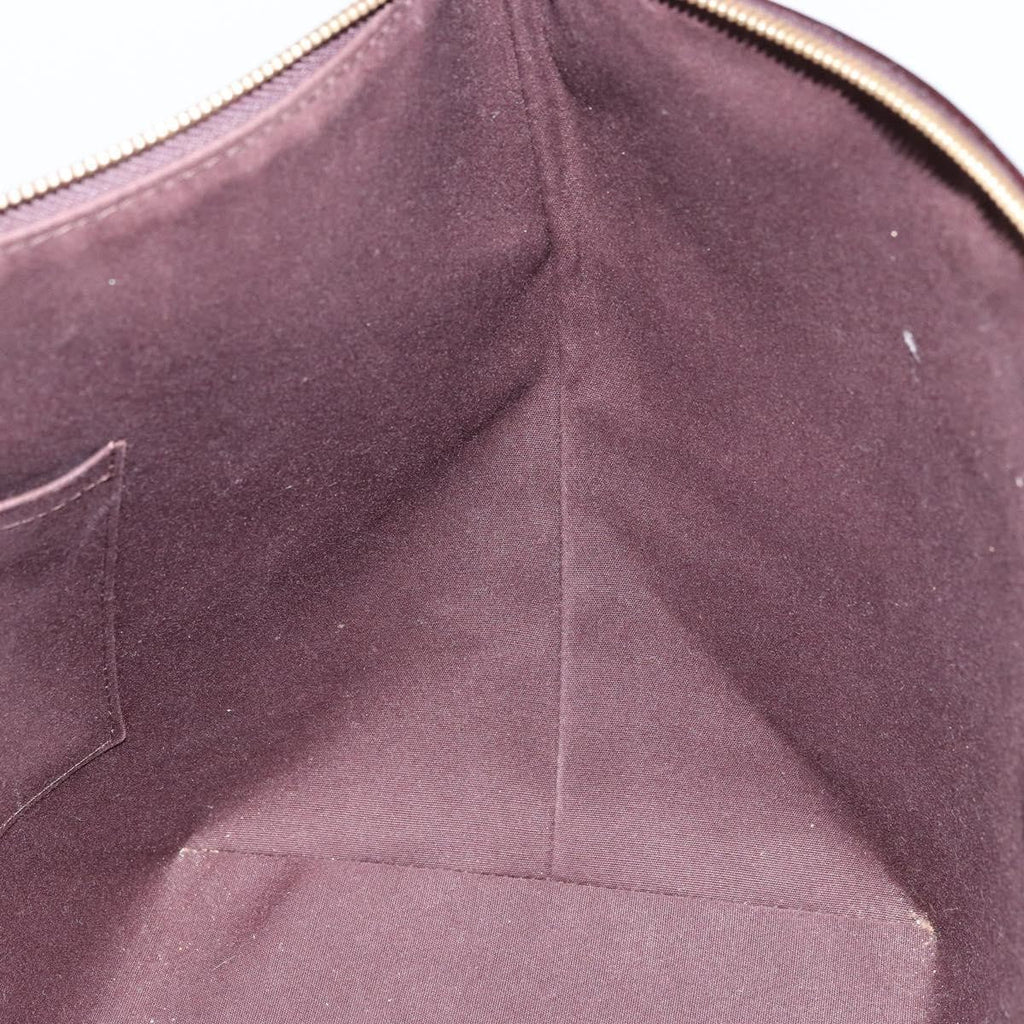 Louis Vuitton Bellevue Handbag Monogram Vernis Brown Patent_Leather Tote Bag Bag (Pre-Owned)