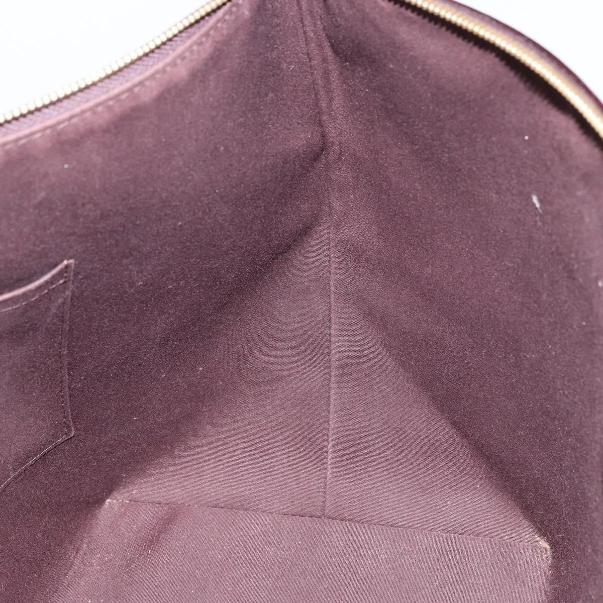Louis Vuitton Bellevue Handbag Monogram Vernis Brown Patent_Leather Tote Bag Bag (Pre-Owned)