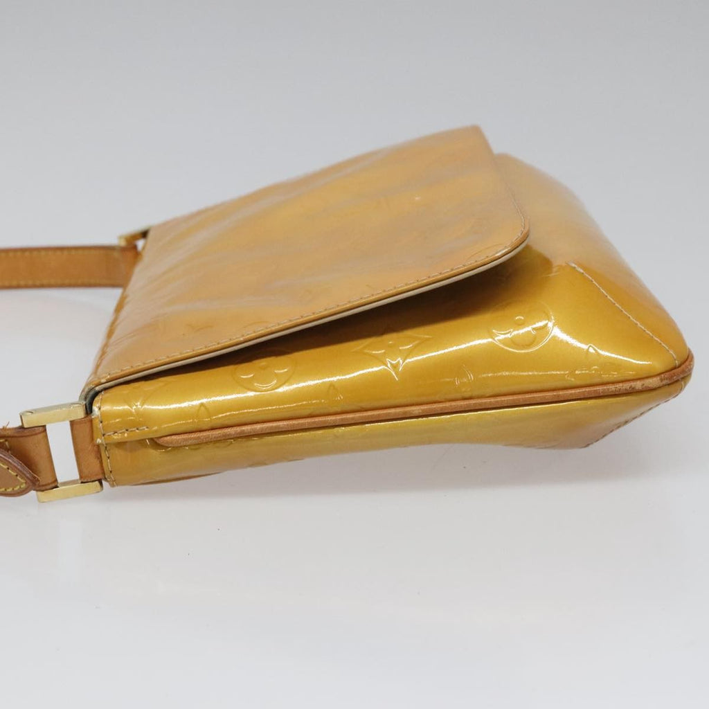Louis Vuitton Thompson Street Handbag Monogram Vernis Beige Patent_Leather Bag (Pre-Owned)