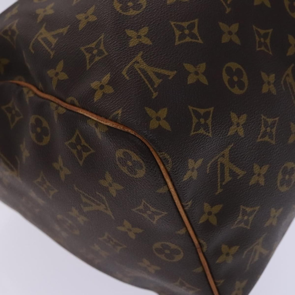 Louis Vuitton Keepall Bag Monogram Canvas Brown Canvas Travel Bag Bag (Pre-Owned)