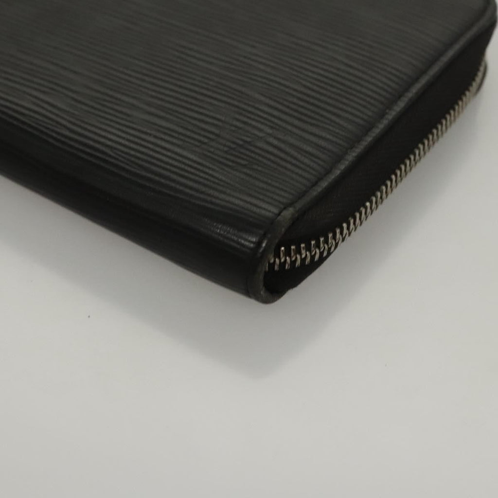 Louis Vuitton Zippy Organizer Epi Leather Black Leather Wallets Accessory (Pre-Owned)