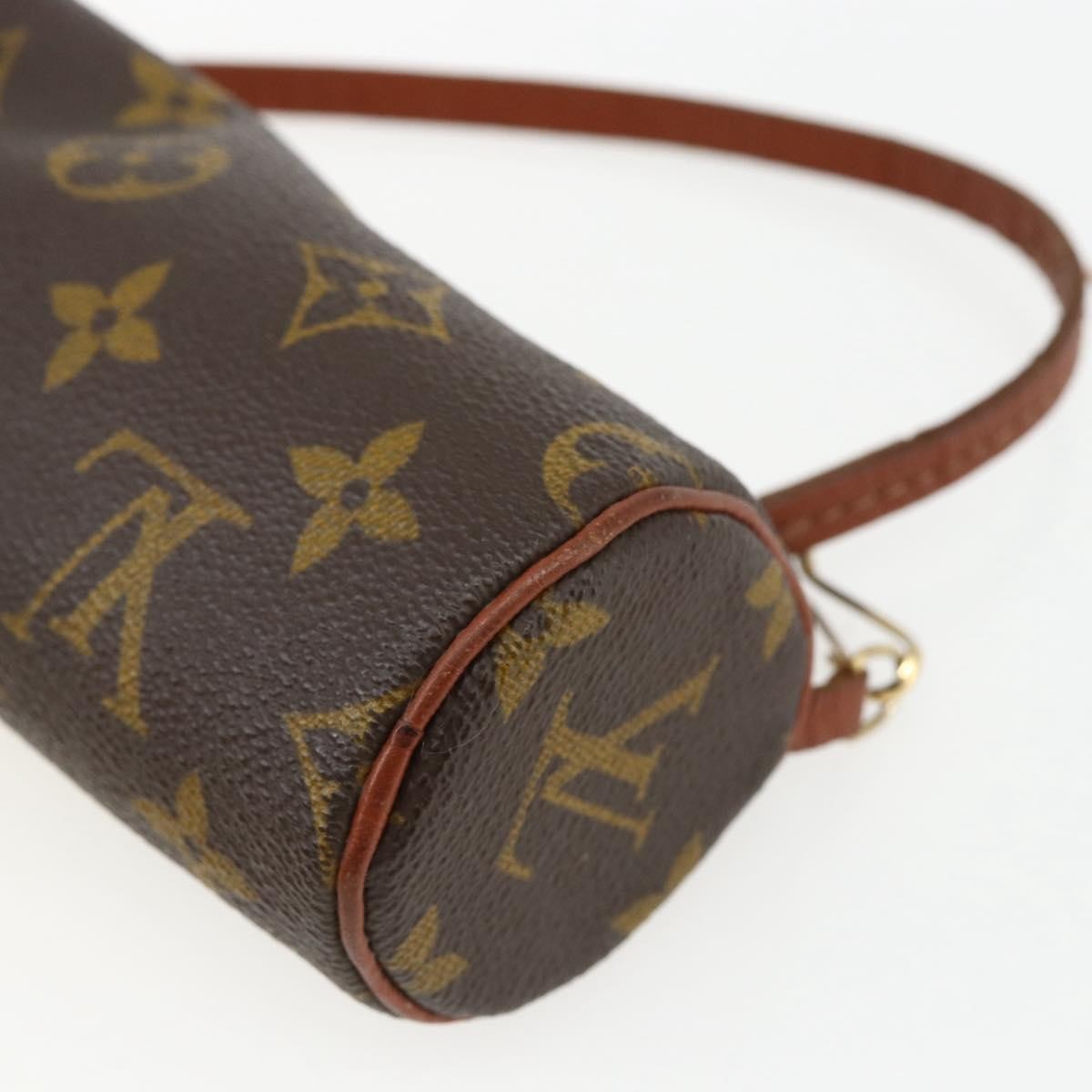 Louis Vuitton Papillon Pochette Monogram Canvas Brown Canvas Clutche & Pouche Bag (Pre-Owned)