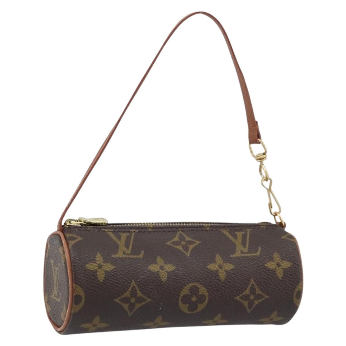 Louis Vuitton Papillon Pochette Monogram Canvas Brown Canvas Clutche & Pouche Bag (Pre-Owned)