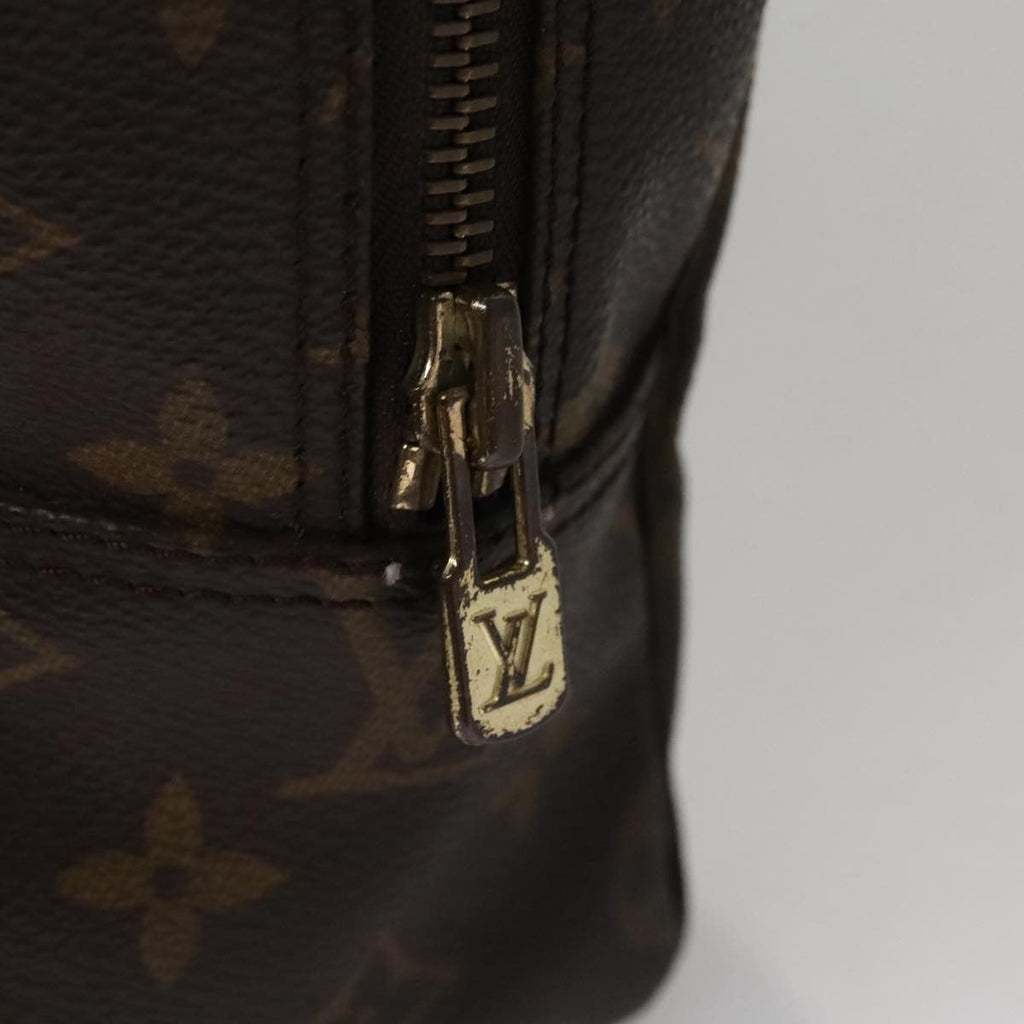 Louis Vuitton Trousse Toiletry Pouch Monogram Canvas Brown Canvas Toiletry Case Accessory (Pre-Owned)