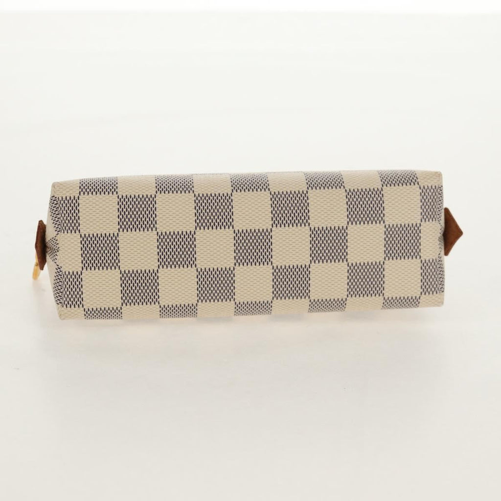 Louis Vuitton Cosmetic Pouch Damier Beige Canvas Clutche & Pouche Bag (Pre-Owned)