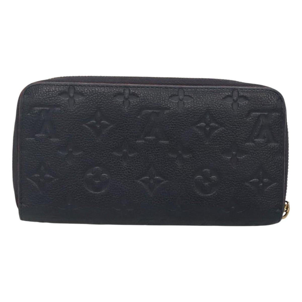 Louis Vuitton Portefeuille Zippy Monogramme Empreinte Monogramme Empreinte Navy Leather Wallets Accessory (Pre-Owned)