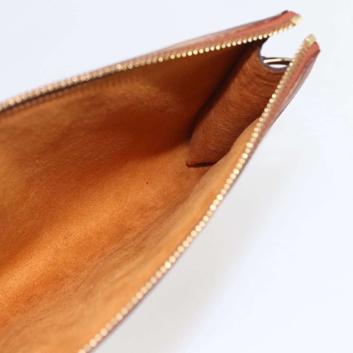 Louis Vuitton Pochette Accessoires Epi Leather Brown Leather Clutche & Pouche Bag (Pre-Owned)