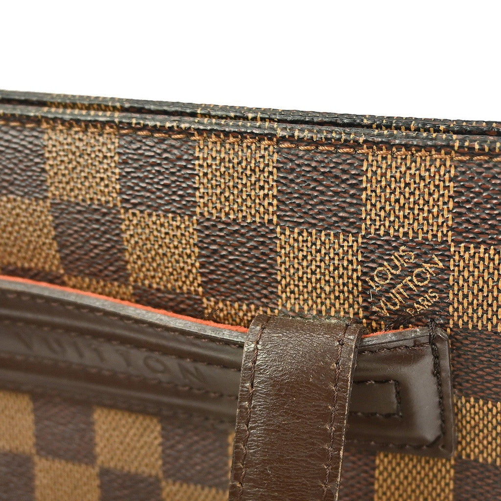 Louis Vuitton Parioli Handbag Damier Brown Canvas Shoulder Bag Bag (Pre-Owned)