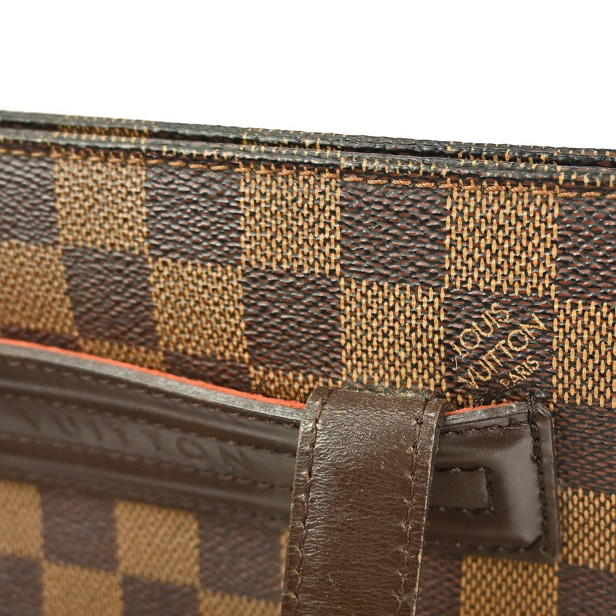 Louis Vuitton Parioli Handbag Damier Brown Canvas Shoulder Bag Bag (Pre-Owned)