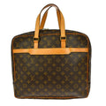 Louis Vuitton Porte-Documents Pegase Bag Monogram Canvas Brown Canvas Briefcase Bag (Pre-Owned)