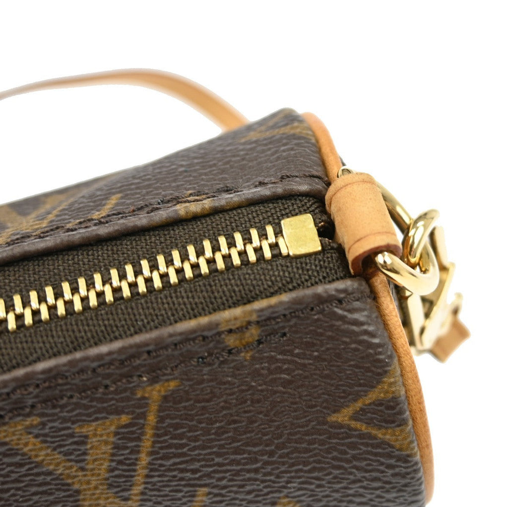 Louis Vuitton Papillon Pochette Monogram Canvas Brown Canvas Clutche & Pouche Bag (Pre-Owned)