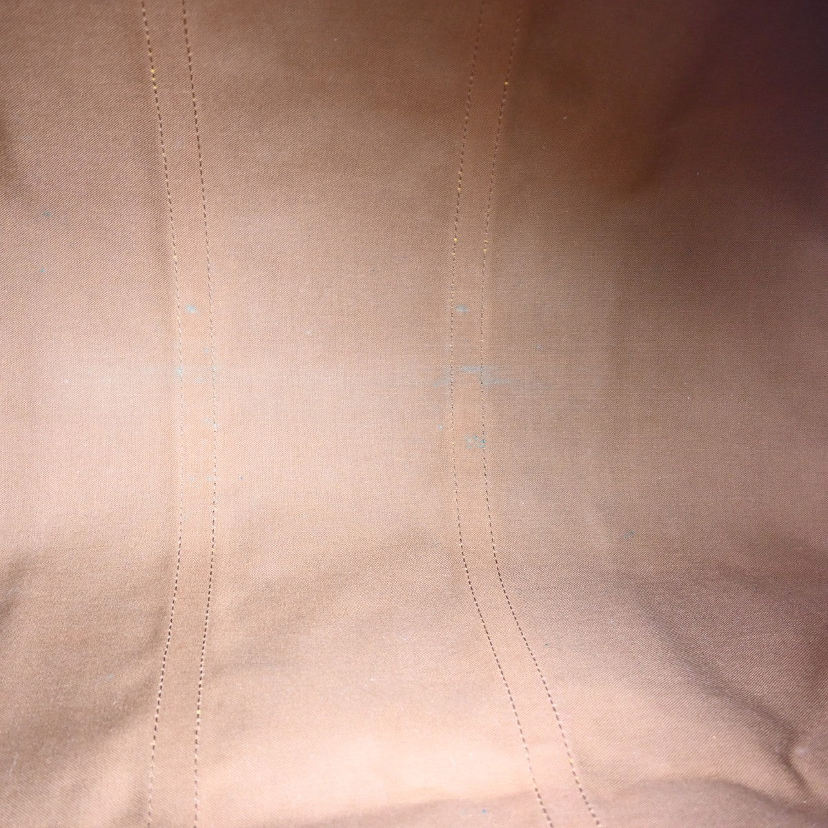 Louis Vuitton Keepall Bag Monogram Canvas Brown Canvas Travel Bag Bag (Pre-Owned)