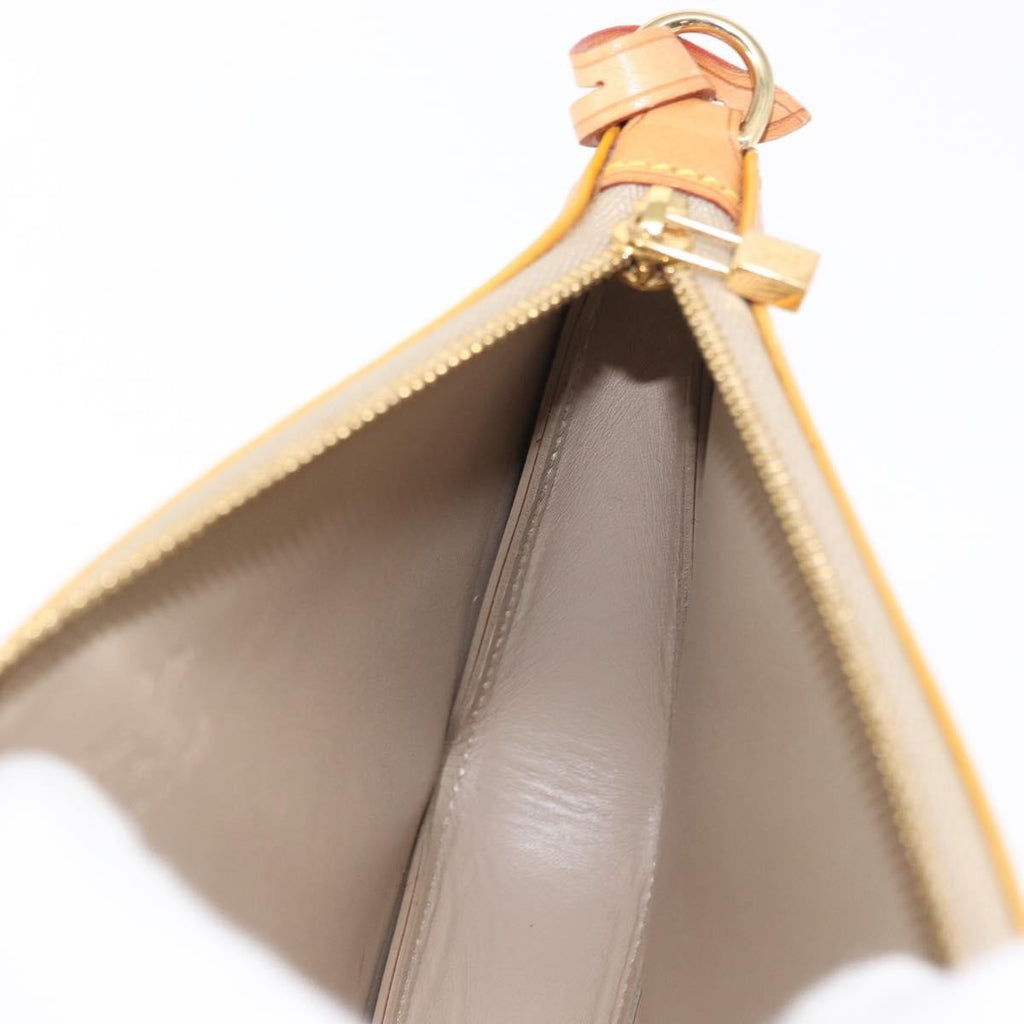 Louis Vuitton Lexington Pochette Patent Leather Beige Patent_Leather Clutche & Pouche Bag (Pre-Owned)