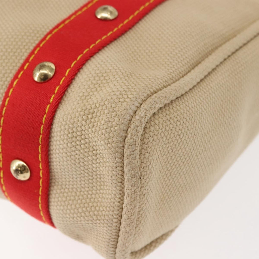 Louis Vuitton Antigua Tote Canvas Beige Canvas Tote Bag Bag (Pre-Owned)