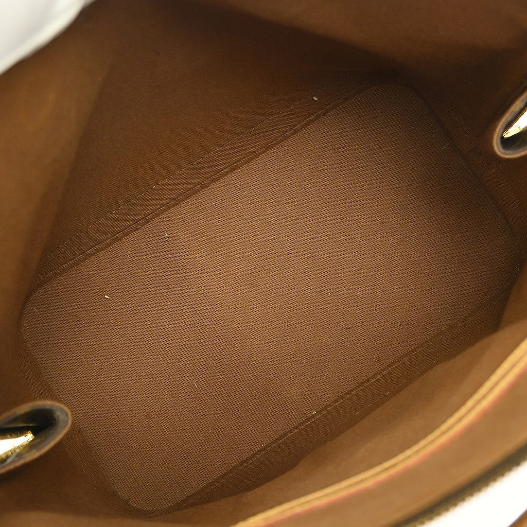 Louis Vuitton Alma Handbag Monogram Canvas Brown Canvas Handbag (Pre-Owned)