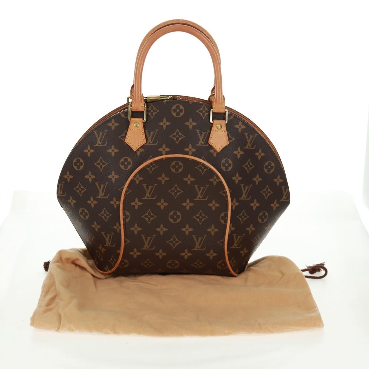 Louis Vuitton Ellipse Bag Monogram Canvas Brown Canvas Handbag (Pre-Owned)