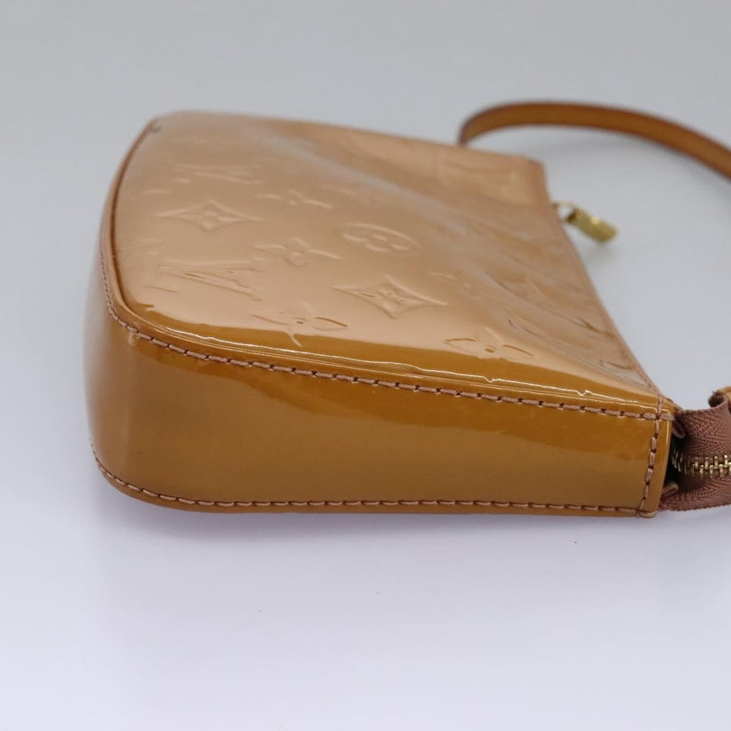 Louis Vuitton Pochette Accessoires Patent Leather Pink Patent_Leather Bag (Pre-Owned)
