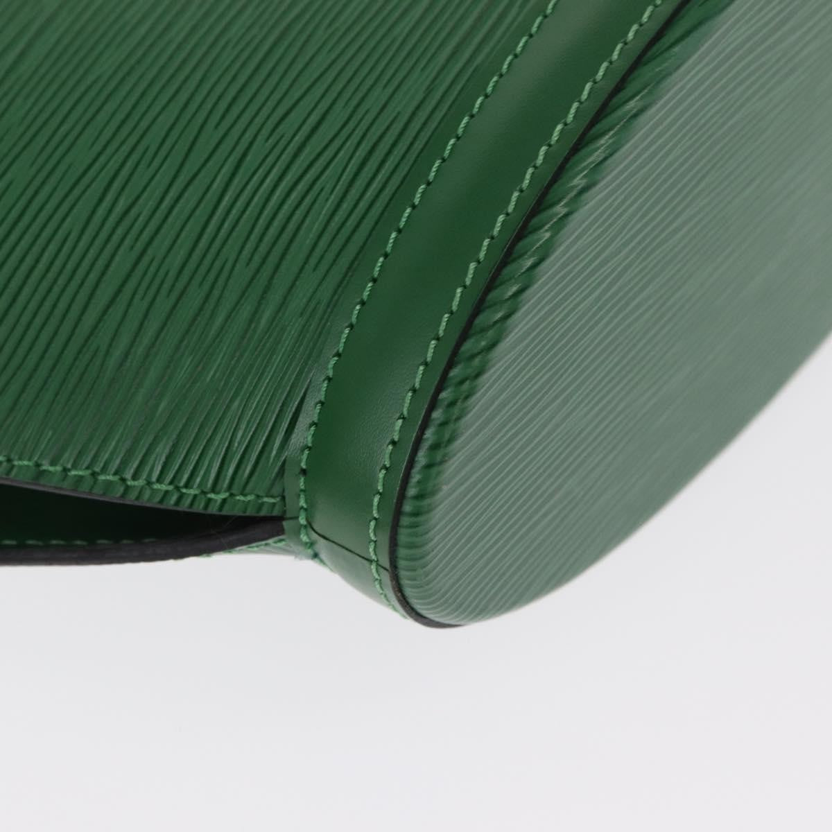 Louis Vuitton Saint Jacques Handbag Epi Leather Green Epi Leather Handbag (Pre-Owned)