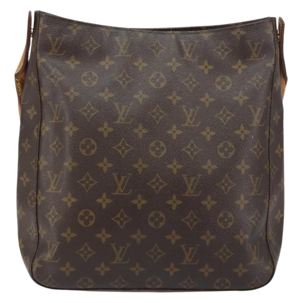 Louis Vuitton Monogram Looping Handbag Monogram Canvas Brown Canvas Shoulder Bag Bag (Pre-Owned)