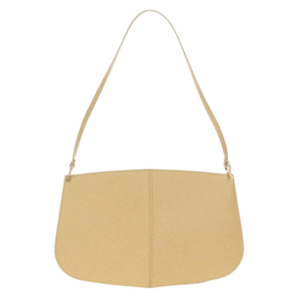 Louis Vuitton Demi Lune Pochette Epi Leather Beige Leather Clutche & Pouche Bag (Pre-Owned)