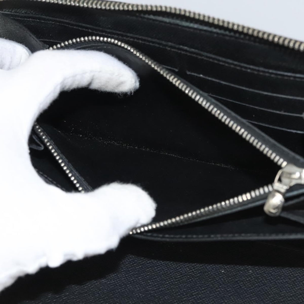 Louis Vuitton Zippy Organizer Epi Leather Black Leather Wallets Accessory (Pre-Owned)