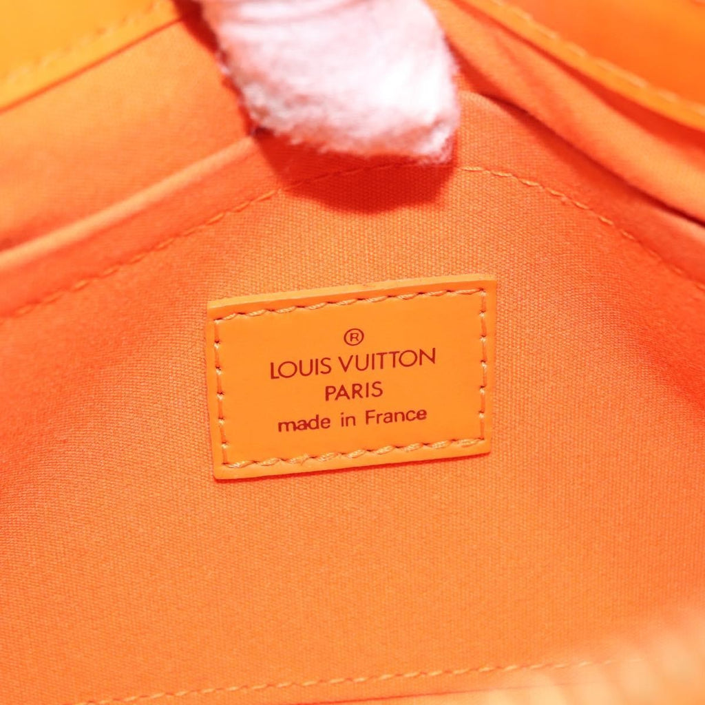 Louis Vuitton Danura Handbag Epi Orange Leather Handbag (Pre-Owned)