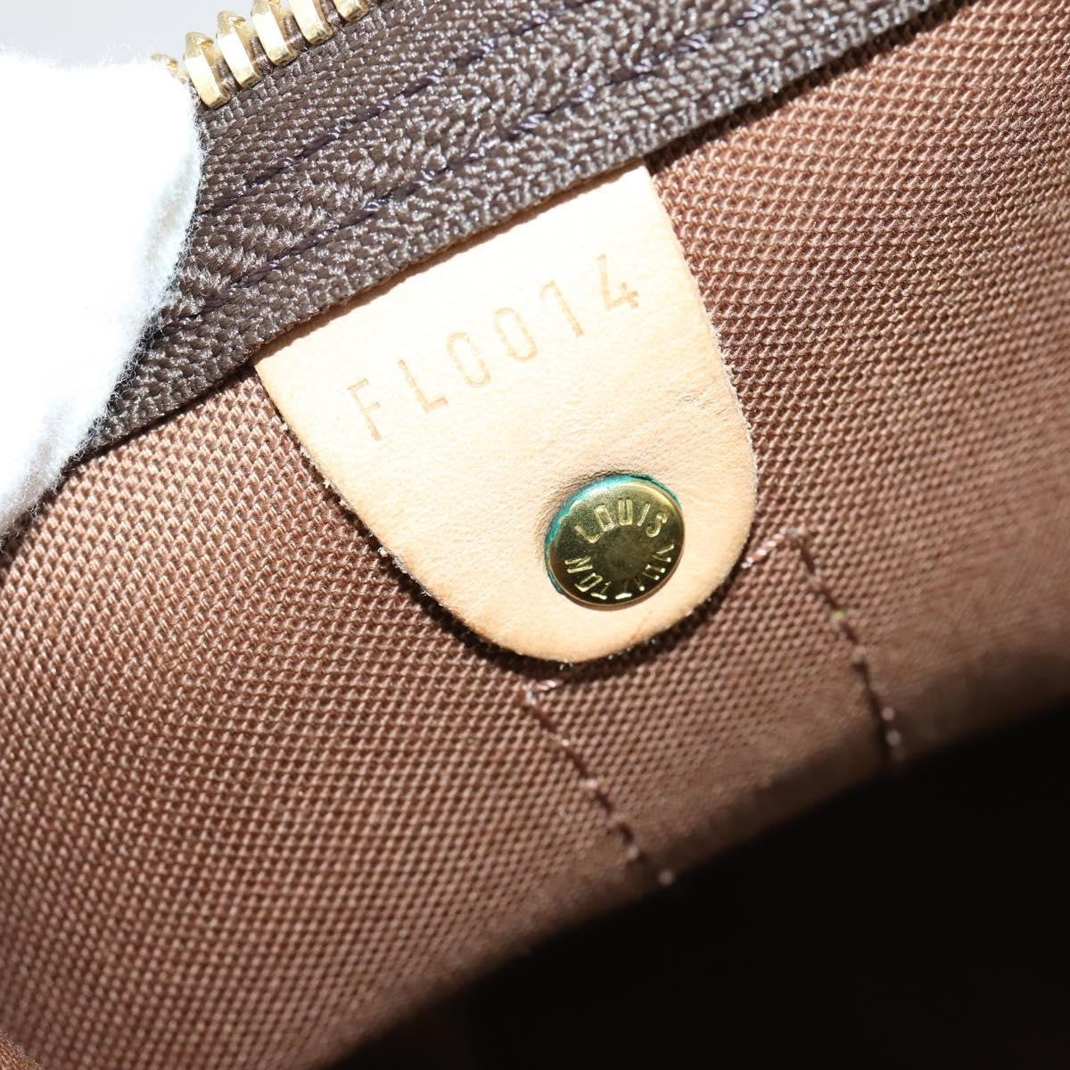 Louis Vuitton Keepall Bandouliere Bag Monogram Canvas Brown Canvas Bag (Pre-Owned)