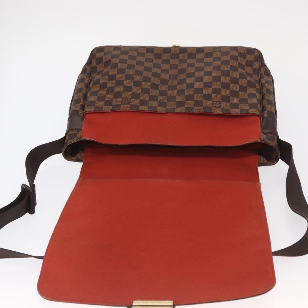 Louis Vuitton Bastille Bag Damier Brown Canvas Shoulder Bag Bag (Pre-Owned)