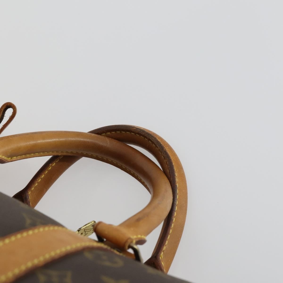 Louis Vuitton Keepall Bag Monogram Canvas Brown Canvas Travel Bag Bag (Pre-Owned)
