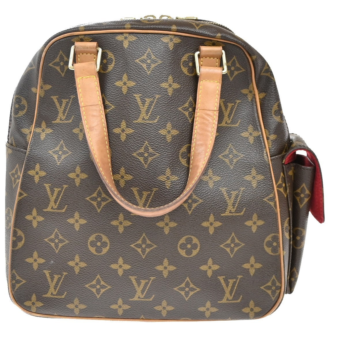 Louis Vuitton Excentri-Cite Handbag Monogram Canvas Brown Canvas Handbag (Pre-Owned)