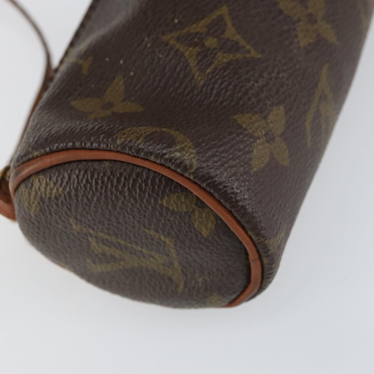 Louis Vuitton Papillon Pochette Monogram Canvas Brown Canvas Clutche & Pouche Bag (Pre-Owned)