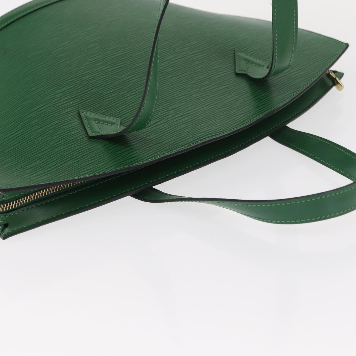 Louis Vuitton Saint Jacques Handbag Epi Leather Green Epi Leather Handbag (Pre-Owned)