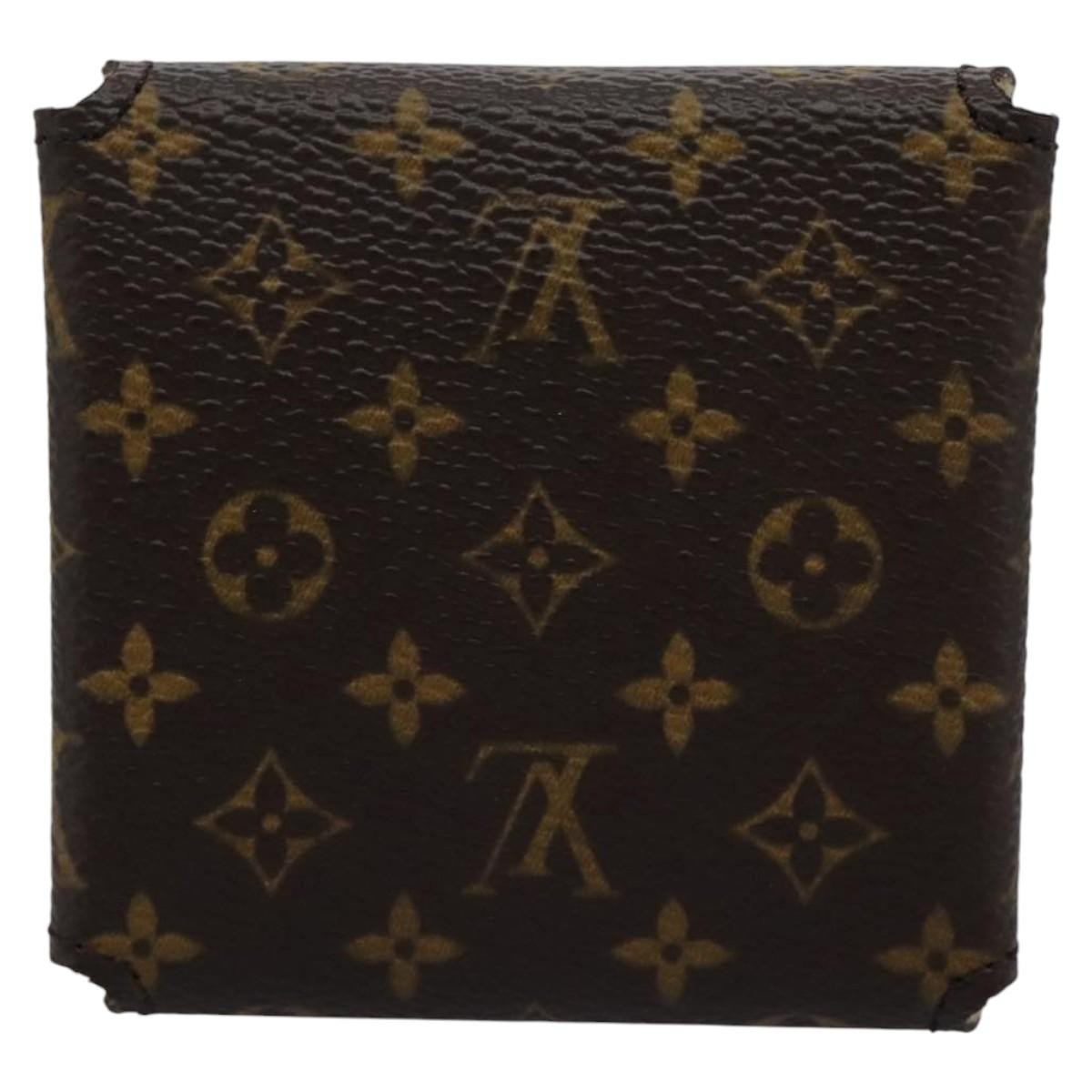 Louis Vuitton Case Jewelry Box Canvas Multicolour Canvas Wallets Accessory (Pre-Owned)
