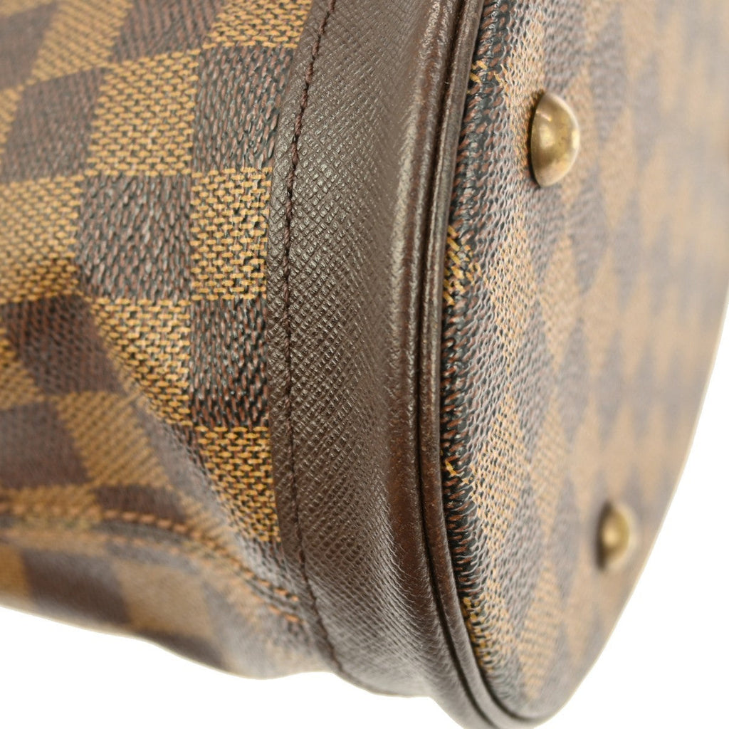 Louis Vuitton Marais Bucket Bag Damier Brown Canvas Shoulder Bag Bag (Pre-Owned)